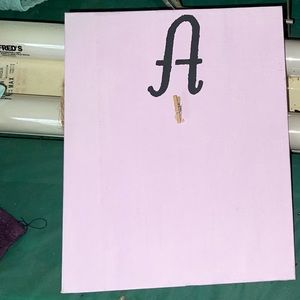 Small Canvas Picture Frame with Clip for photo